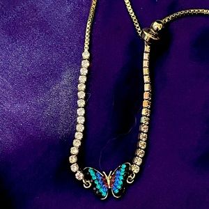 Diamond and precious stones  and sterling silver